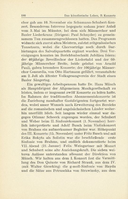 Das künstlerische Leben in Basel vom 1. Oktober 1938 bis 30. September 1939 – Seite 3