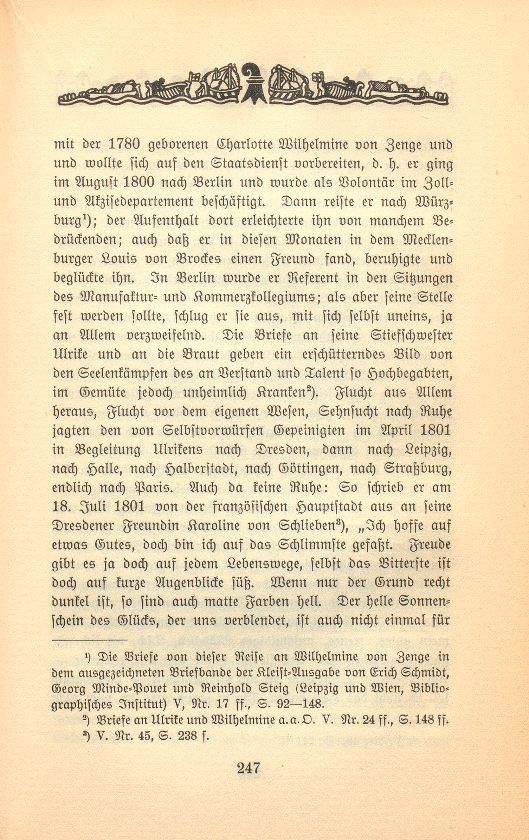 Heinrich von Kleist und Basel – Seite 2