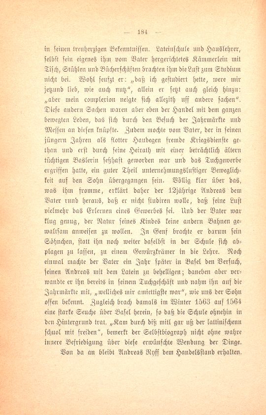 Das Reisebüchlein des Andreas Ryff – Seite 3