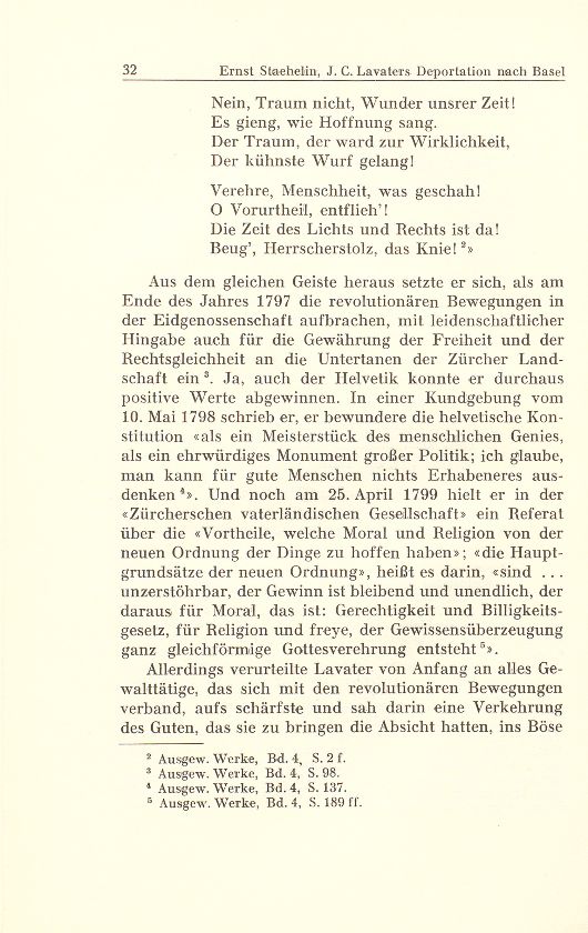 Johann Caspar Lavaters Deportation nach Basel im Jahre 1799 – Seite 2