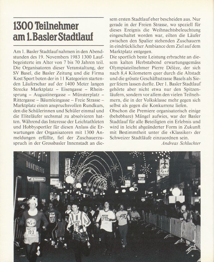 1300 Teilnehmer am 1. Basler Stadtlauf – Seite 1