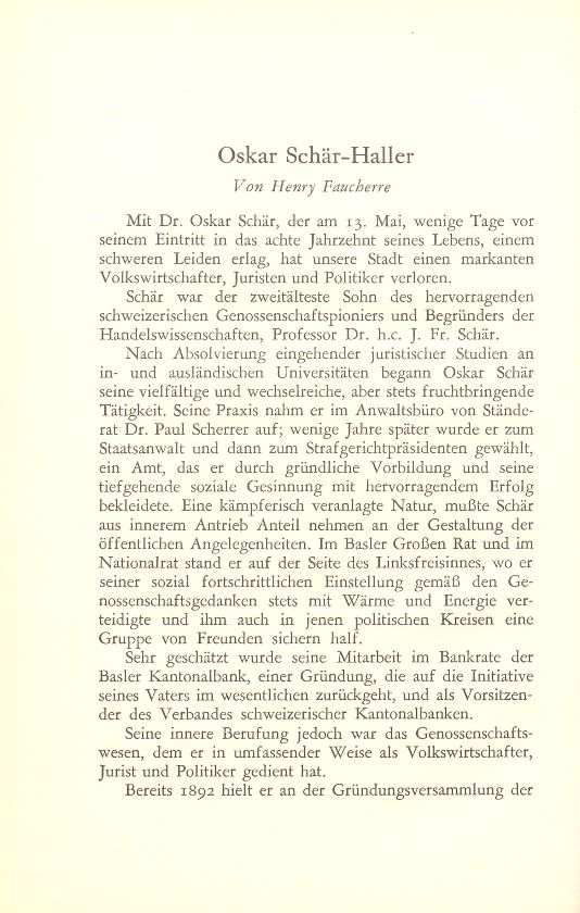 Oskar Schär-Haller – Seite 1