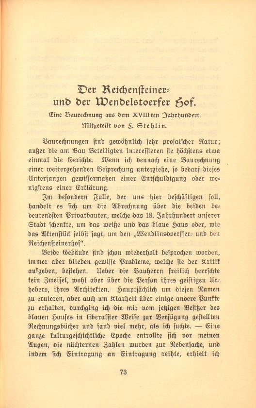 Der Reichensteiner- und der Wendelstörfer-Hof – Seite 1