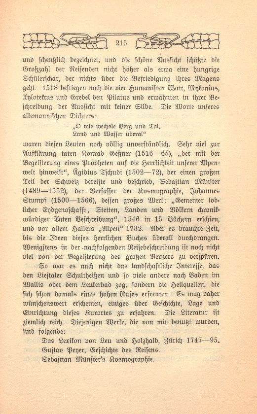 Beschreibung einer Badereise, die der Schultheiss von Liestal, Joh. David Hebdenstreit, anno 1775 mit seiner Frau nach Leuk gethan. (War damals 53 Jahre alt.) – Seite 2