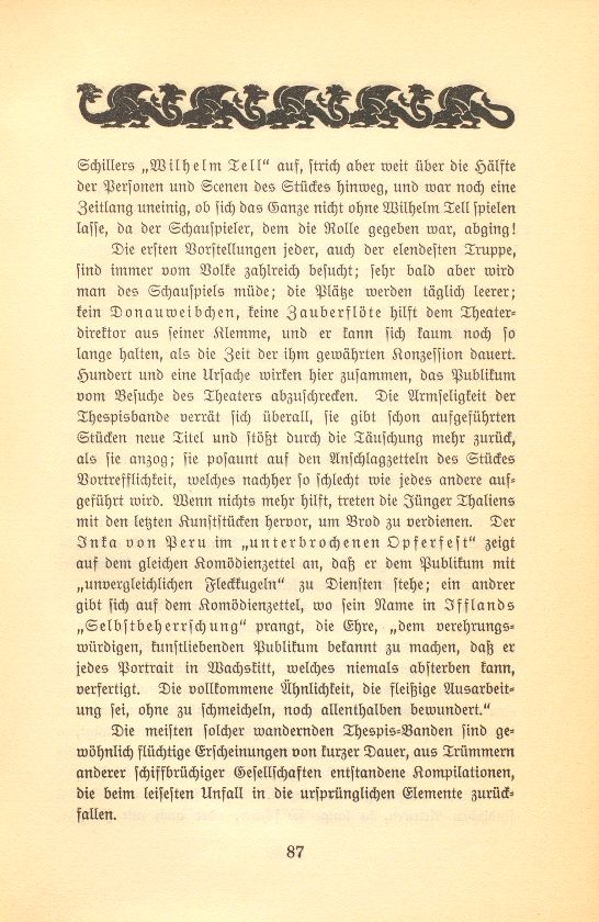 Ein Beitrag zur schweizerischen Bühnengeschichte vor hundert Jahren – Seite 3