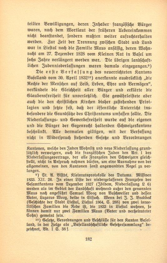 Die Juden im Kanton Baselland – Seite 3