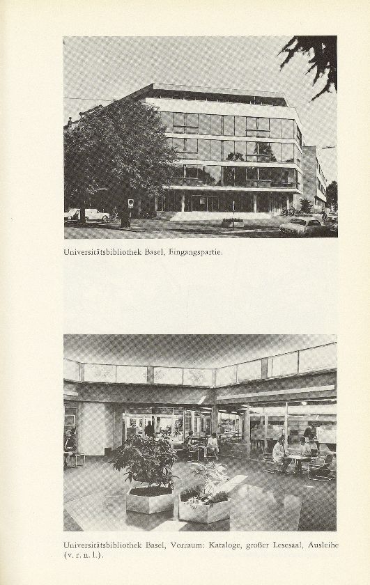 Der Neubau der Basler Universitätsbibliothek (Bauzeit 1962-1968 in zwei Etappen) – Seite 2